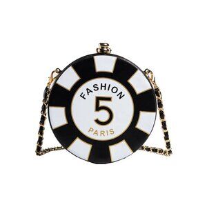 Tigerstars Iconic No 5 Paris Round Crossbody Bag